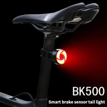 Jalgratta Tagumine Saba Kerge Smart Sensor Piduri Laetav Lamp Taillight MTB Jalgratas Laterna Jalgrattasõit Taskulamp Bike Tarvikud