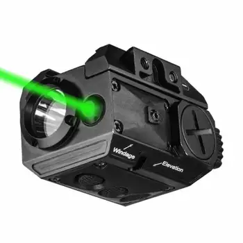 Taktikaline LED Taskulamp Roheline Laser Silmist Combo Valge Hele Ülikond Picatinny Rail Mount eest Püstolid Jahindus lanterna tõrvik