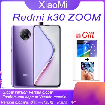 Algne Xiaomi Redmi K30 Pro Zoom versioon 5G Nutitelefon Snapdragon 865 Kaheksa Core 6.67 Täis Kaardus Ekraan 64 Miljonit Pikslit