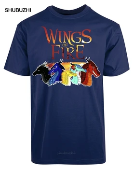 Wings Of Fire Dragon Uus Meeste Särk Stiilne Lühikeste Varrukatega Vabaaja Suvel Top Tee tippkvaliteediga Tee Särk