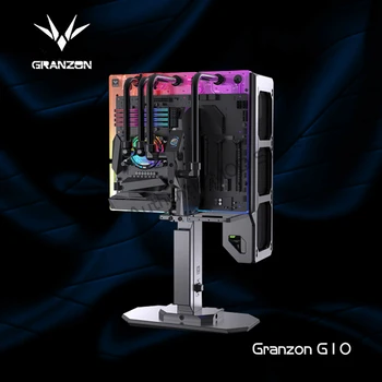 Granzon G10 Täielikult Avatud Distributsiooni Plaadi Šassii Põrand-paigaldatud/clip Tabel Paigaldamine Vee Oooling PC Kapp