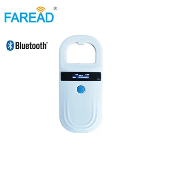 Bluetooth-ühilduva Pet RFID Looma Mikrokiibi märgiselugeja FDX-B Kaasaskantavate käeshoitavate koer ID kiip skanner kass,hobune,kaamel,kilpkonn