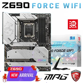 LGA 1700 MSI MPG Z690 JÕUD, WIFI Motherboard PCIe DDR5 5.0 Wi-Fi 6E Intel 12.-Gen CPU 12900K 12700K 12600KIntel Z690 Mainboard