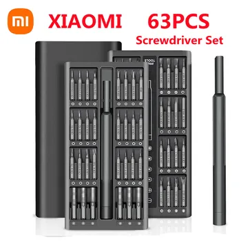 Xiaomi Screwdriver Set 63 1 Magnet Screw Driver Kit Bitti Täpsus Iphone Arvuti Tri-Wing Torx Kruvikeerajad Repair Tööriistad