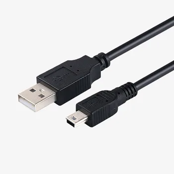 1TK Laadimine USB Kaabli USB 2.0 Male A-Mini B 5-pin laadimiskaabel digikaamerad Mini-USB-Kaabel-Data Kaabel-Laadija