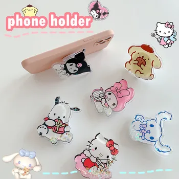 Telefon Gasbag Omanik Sanrios Anime Kawaii Hello Kitty Kuromi Meloodia Murra Cartoon Tüdruk Ins Mobiiltelefon Toetama Loominguline Kingitus Sulg