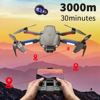 2022 UUS GPS Undamine 6K Dual HD Kaamera Professionaalne Õhust Fotograafia Harjadeta Mootor Kokkupandav Quadcopter RC Distants 2000M