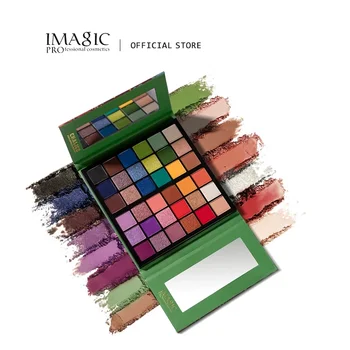 IMAGIC 36 värvid meik lauvärv paleti matt pärlmutterläiget tekitavad glitter lauvärv paleti metallilise läike nude eye pigment kosmeetika
