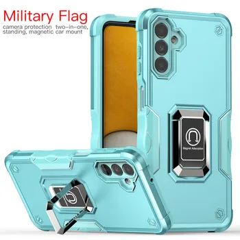Dual Layer Tugev Kaitsev Stand Case for Samsung Galaxy A13 A12 A22 5G A33 A53 A73 Non-slip Mobiilne Telefon Kate