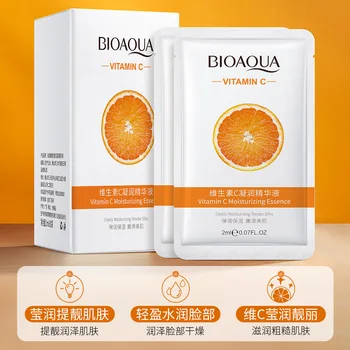 Bioaqua 7tk C-Vitamiini kondensaat kaunistada sisuliselt niisutav õrn nahk, et parandada nahka niisutav mask
