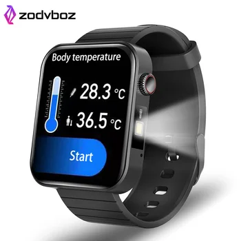 2022 Uus Spordiala Smart Watch Meeste Keha Temperatuuri Mõõta Tervist Käevõru Bluetooth Kõne Veekindel Smartwatch Jaoks Xiaomi Huawei