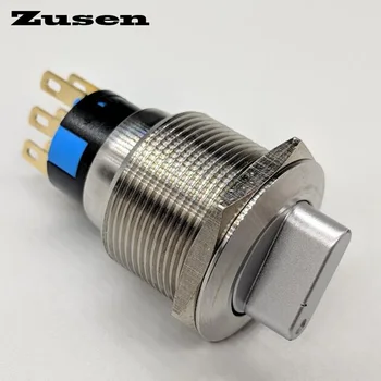 Zusen 22mm Metallist Lüliti Nupp Lüliti 2Positions/3Positions IP65(ZS22-22X/31/S)