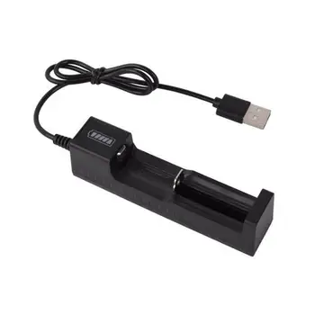 Universaalne 1 Pesa, Aku, USB Laadija Adapter LED Smart Chargering Jaoks Akut Li-ion 18650 26650 14500