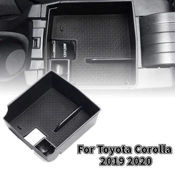 Toyota Corolla 2019 2020 RISTI MAASTUR Auto Sisekujunduses Konsooli Taga Konteineri Ladustamise Kasti Taga Auto Koristustööde Mündi