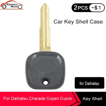 KEYECU 3tk/palju Asendamine Uus Transponder Key Shell puhul Daihatsu Paroodia Copen Cuore Feroza Sirion Terios YRV