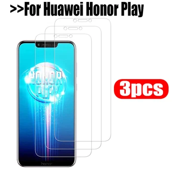 3tk Au Mängida Karastatud Klaas Huawei Honor Mängida 6.3 COR-L 29 screen protector Glas Hauwey Au Mängida Kaitsva satfy film