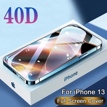 40D Täielikult Katta Kaitsva Klaasi iPhone 11 12 13 Pro Max XS Max X-XR Ekraani Kaitsekile iPhone 13 Pro XR 6S 6 7 8 Pluss Klaas