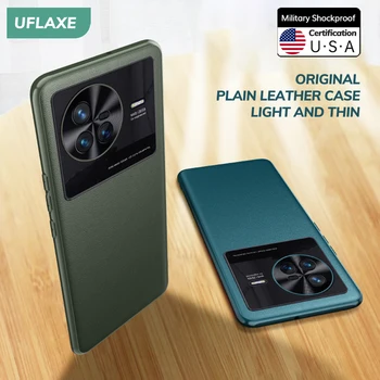 UFLAXE Originaal Plain Naha puhul Vivo X80 Pro Kaamera Kaitse tagakaas Põrutuskindel Raske Mantel