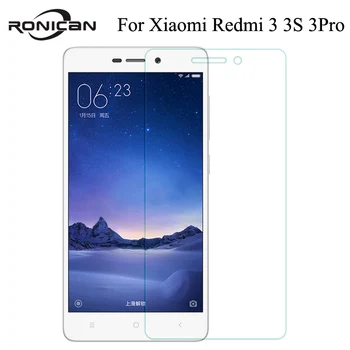 Eest Xiaomi Redmi 3 S 3S Peaminister pro Karastatud Klaasist Ekraan Kaitsja redmi3s kaitsekile Katab Klaas ekraani redmi 4A klaas