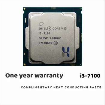 Intel Core i3-7100 i3 7100 3.9 GHz Dual-Core Quad-Lõng CPU Protsessor 3M 51W LGA 1151