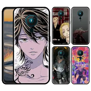 Anime Tokyo Revengers Silikoon Telefoni puhul Nokia C30 XR20 X20 X10 G10, G20 C10 kuni C20 Luksus Kaas 7.2 5.4 5.3 3.4 1.4 Coque