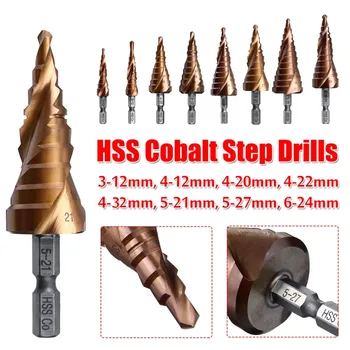 M35 5% Koobaltit Step Drill Bit 1/4