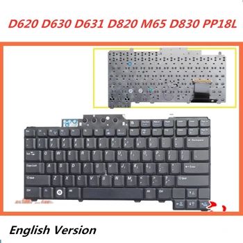Sülearvuti inglise Paigutusega Klaviatuur, Dell D620 D630 D631 D820 M65 D830 PP18L Sülearvuti Asendamine Klaviatuuri paigutus