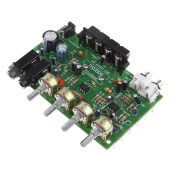 DX0809 Kahe Kanaliga Võimendi Juhatuse 60W Hi-Fi Stereo Audio Võimendi Helitugevus Helin Control Board Komplekt