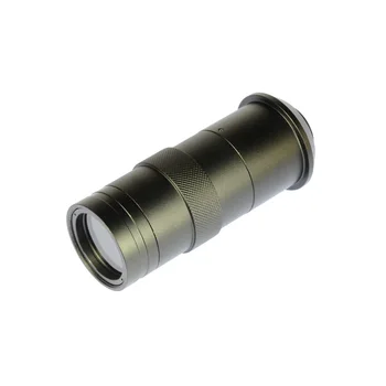 Mikroskoobi Objektiivi 8X -100X Suurendus Reguleeritav C-mount Objektiivi Klaasi Tööstuslikuks Mikroskoobi Kaamera Luup