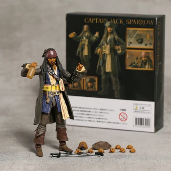 Kapten Jack Sparrow SHF PVC Tegevus Joonis Mudeli Kogumine Mänguasjad Kingitus