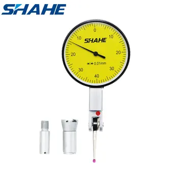 Shahe Precision Tools 0-0.8 mm (0.01 mm, Metric Dial Testi Indikaator Punane Kalliskivi, Metric Mõõtmise Indikaator Dial