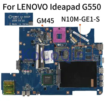 KoCoQin sülearvuti Emaplaadi LENOVO Ideapad G550 HDMI Emaplaadi KIWA7 LA-5082P DDR3 N10M-GE1-S