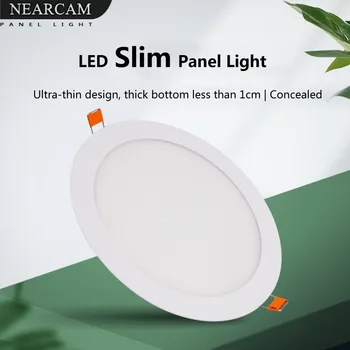 NEARCAM LED ultra-õhuke paneeli valgus varjatud lakke valgusti magamistuba elutuba köök led pool kiirgav korter hele