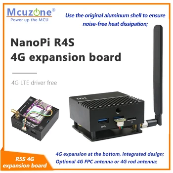 NanoPi R4S 4G Lte expansion board NL668-EL CAT4 juhi-tasuta openwrt linux ubuntu ZET CAT4-EL