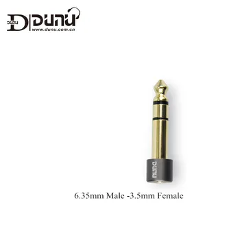 Algne Dunu Converter Adapterid 6.35 mm Isane-3,5 mm Emane Metallist Audio Plug Adapter Pleieri Kõrvaklapi VÕIMENDI DAC SM-16