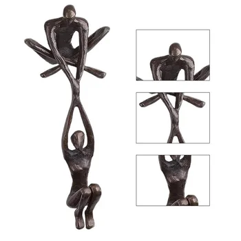 Vaik Kunst Skulptuur Mees Tõste-Naine Paar Figuriin Tantsu Väljavalitu Skulptuur Loominguline Ornament, Käsitöö, Kunsti-Kodus Laua Kaunistamiseks