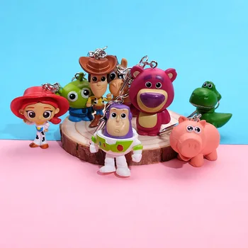 Disney Toy Story Anime, Joonis Buzz Lightyear Jessie Woody Välismaalase Lotso PVC Desktop Kaunistused Lapsed Kollektsiooni Nukk Sünnipäeva Kingitus