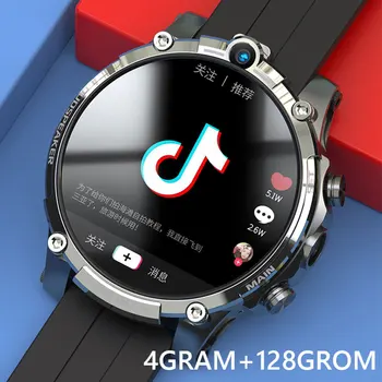 LZAKMR V20 4G Smart Watch Android OS Interneti App alla Laadida Mängu Video HeartRate 5MP Dual Camera SIM-Kõne 128G ROM 1.6