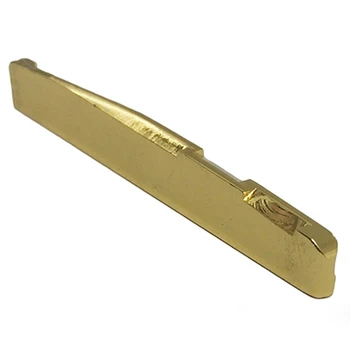 Kvaliteet Messing Kuld Akustiline Kitarr Silla Sadul 72*3*6.9/7.8 mm