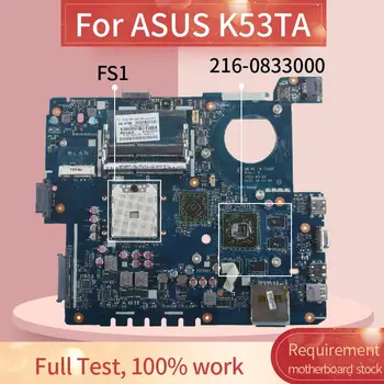 Sülearvuti emaplaadi ASUS K53TA K53TA X53T K53T Sülearvuti Emaplaadi LA-7552P 216-0833000 DDR3