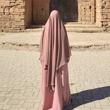 Tavaline Pikk Khimar Moslemi Naiste Hijab Headcover Pea Sall Islami Palve Rõivas Dubai Saudi Türgi Indoneesia Headdress Himars