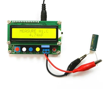 Digitaalne Kondensaator Arvesti Mahtuvus Induktiivsus L/C Arvesti LCD Mahtuvuse Mõõtja Tester Mini USB-Liides USB-Kaabel