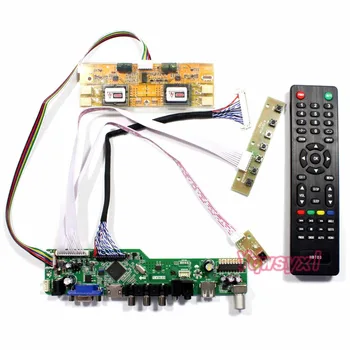 Töötleja Juhatuse Komplekt LTM170E8-L03 LTM170E8-L21 TV+HDMI+VGA+AV+USB-LCD LED ekraan Juht Pardal