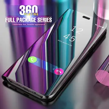 Peegel Flip Case For Samsung Galaxy A52 A22 A53 A50 A51 A72 A32 A21s A71 A13 A31 A12 Lisa 20 S20 S21 FE S10 Pluss S22 Ultra Kate