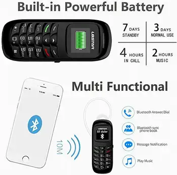 Vastupidav L8Star Mini Telefoni Avada Gtstar BM70 BM70 BM70 Magic Hääl GSM-mobiiltelefon 