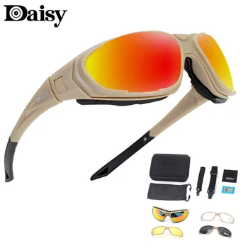 Daisy C9 polariseeritud sõjalise kaitseprillid päikeseprillid meeste taktikaline jahindus väljas sport päikeseprillid UV matkamine prillid