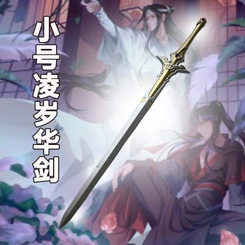 MO DAO ZU SHI Mõõk 80cm Relva Sinine Sowrd Cosplay 1:1 Nuga Vehkleja Ohutu PU Anime Jiang Cheng mõõk