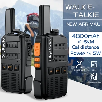 4800mAh Mini Walkie-talkie Sagedus 400-470MH Krüpteeritud Tilk-vastupidavad N1 Uus Traadita Tsiviil-16 Kanalite Levik Tugev