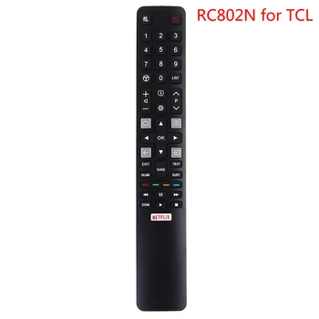 Originaal pult RC802N YUI1 Jaoks TCL Smart TV U43P6046, U49P6046, U55P6046, U65P6046