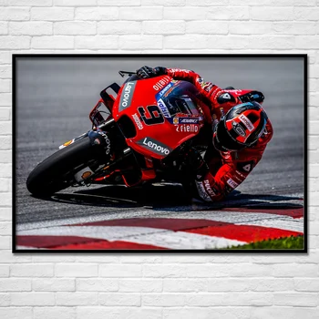 Ducatis Corse Racing Bike Mootor GP Sport Superbike Pilt Plakatid ja Pildid Kaasaegne Seina Art Lõuend Maalid Tuba Decor